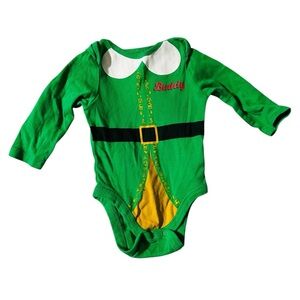 Elf 3-6 months Buddy Long sleeve romper